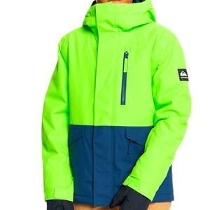 Quicksilver youth ski jacket brand new